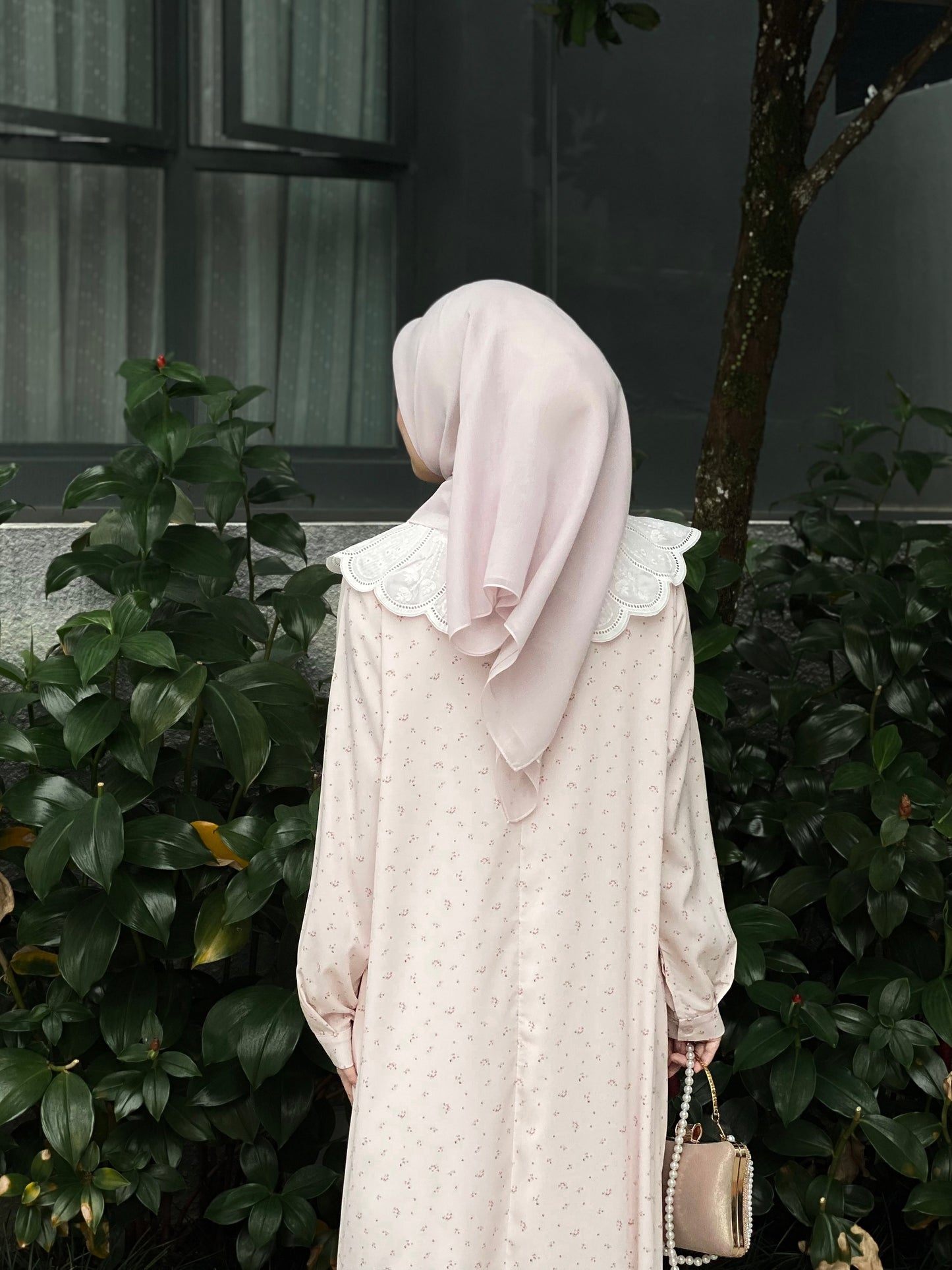 Rurose Dress in Soft Pink