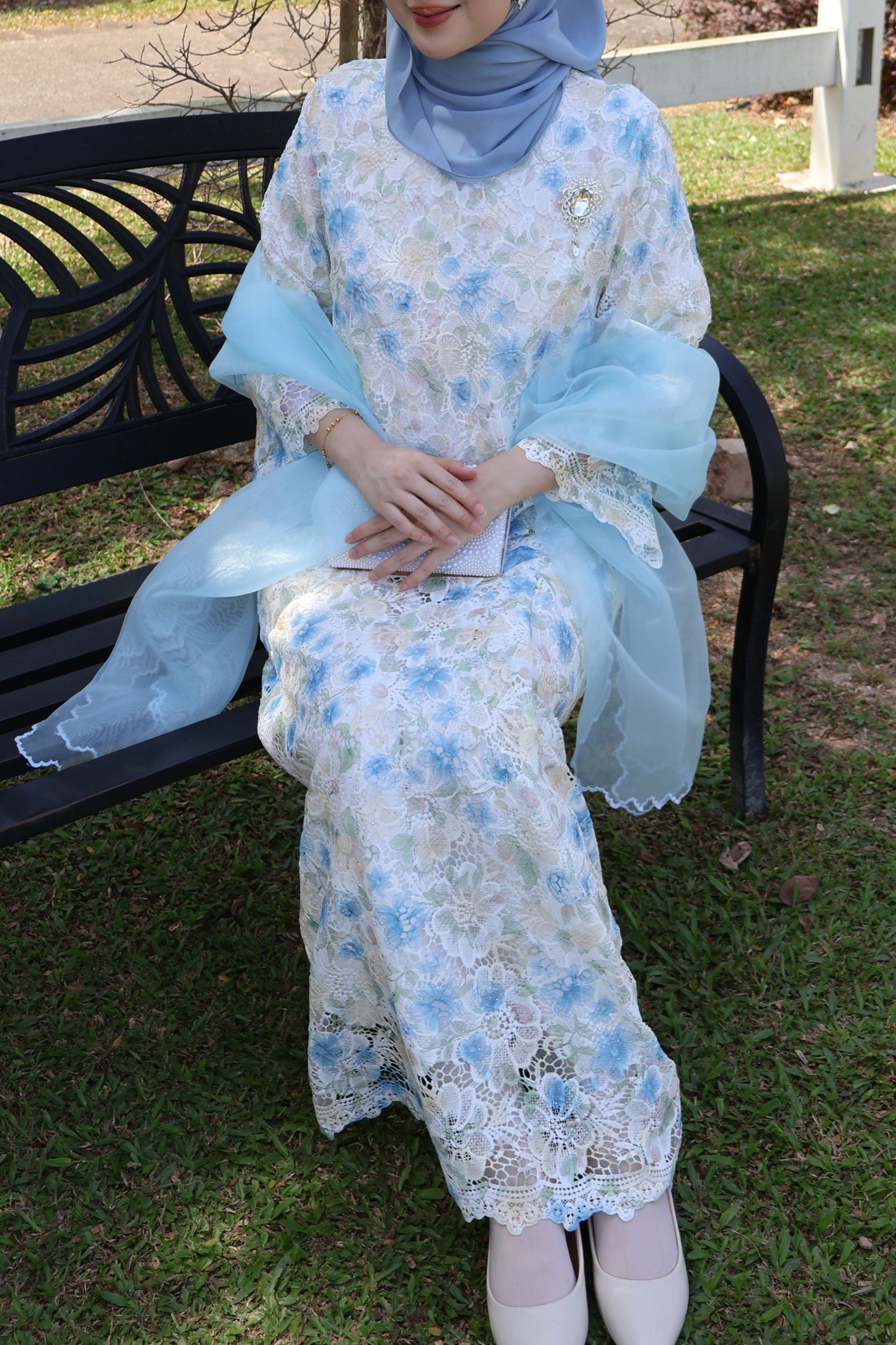 Melur in Serene Blue