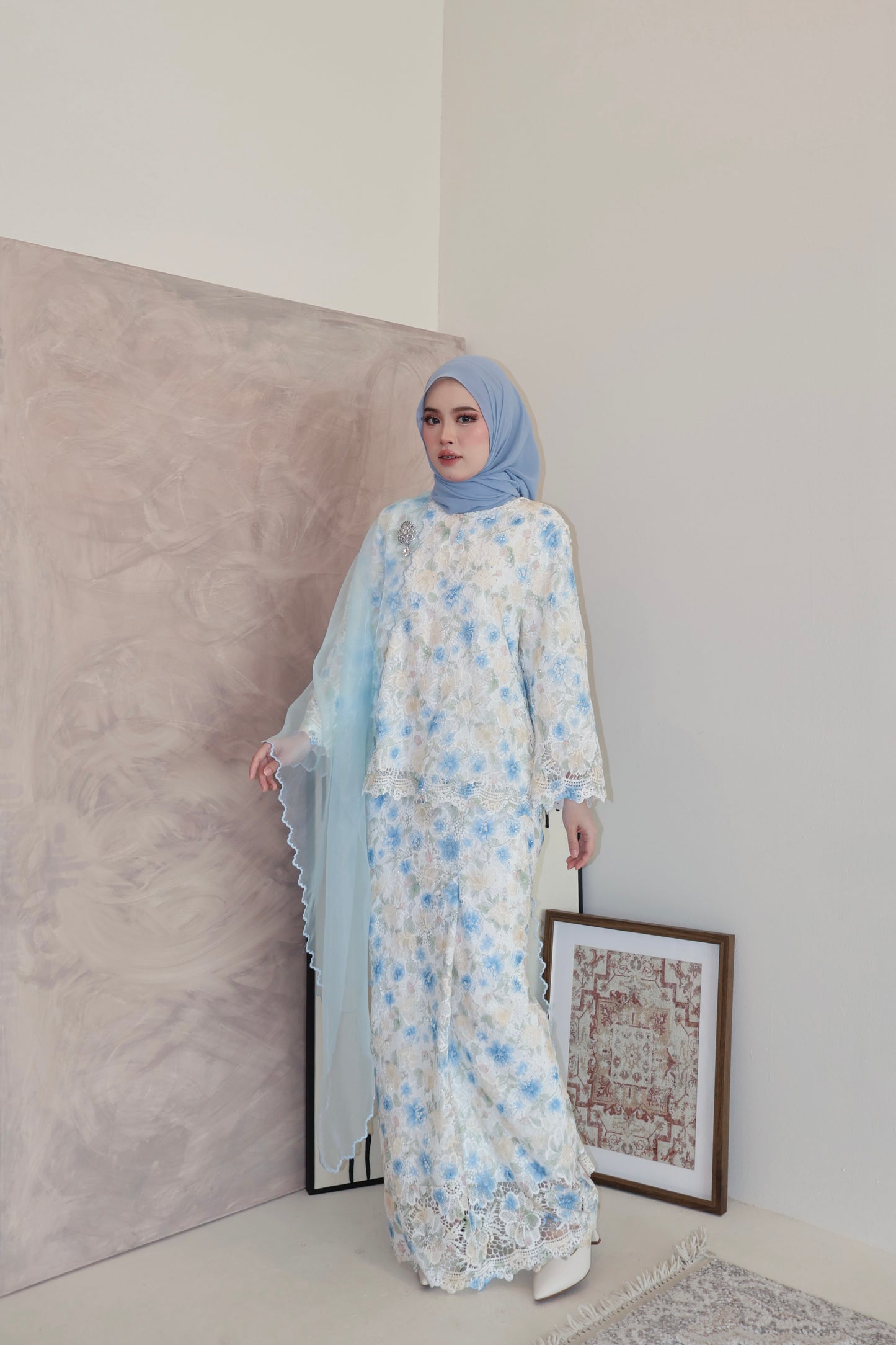 Melur in Serene Blue