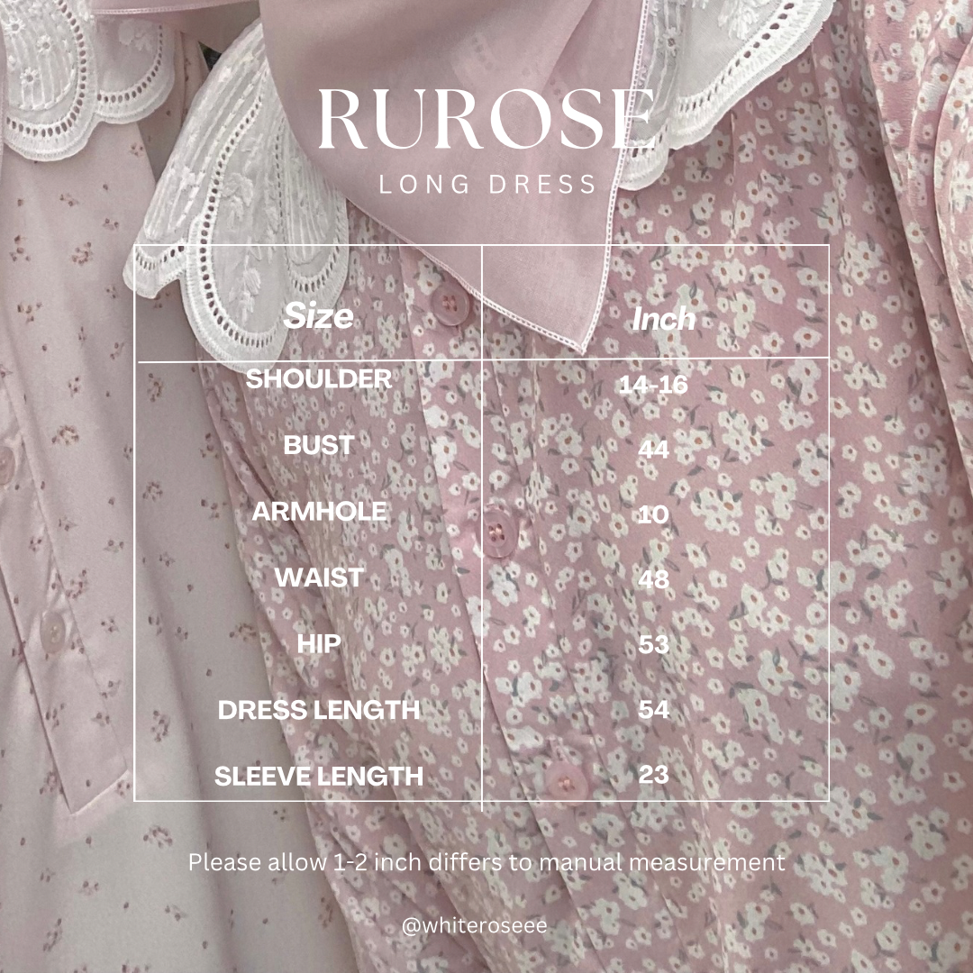 Rurose Dress in Dove