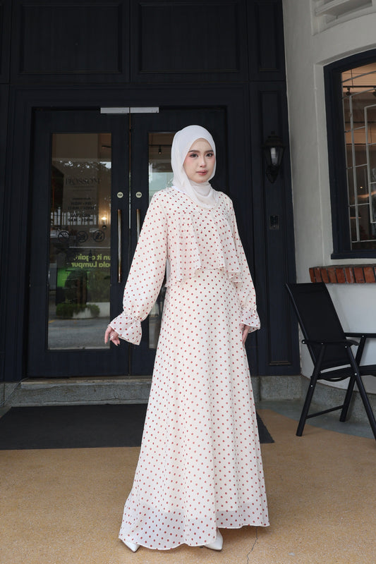 LILY POLKA IN VANILA