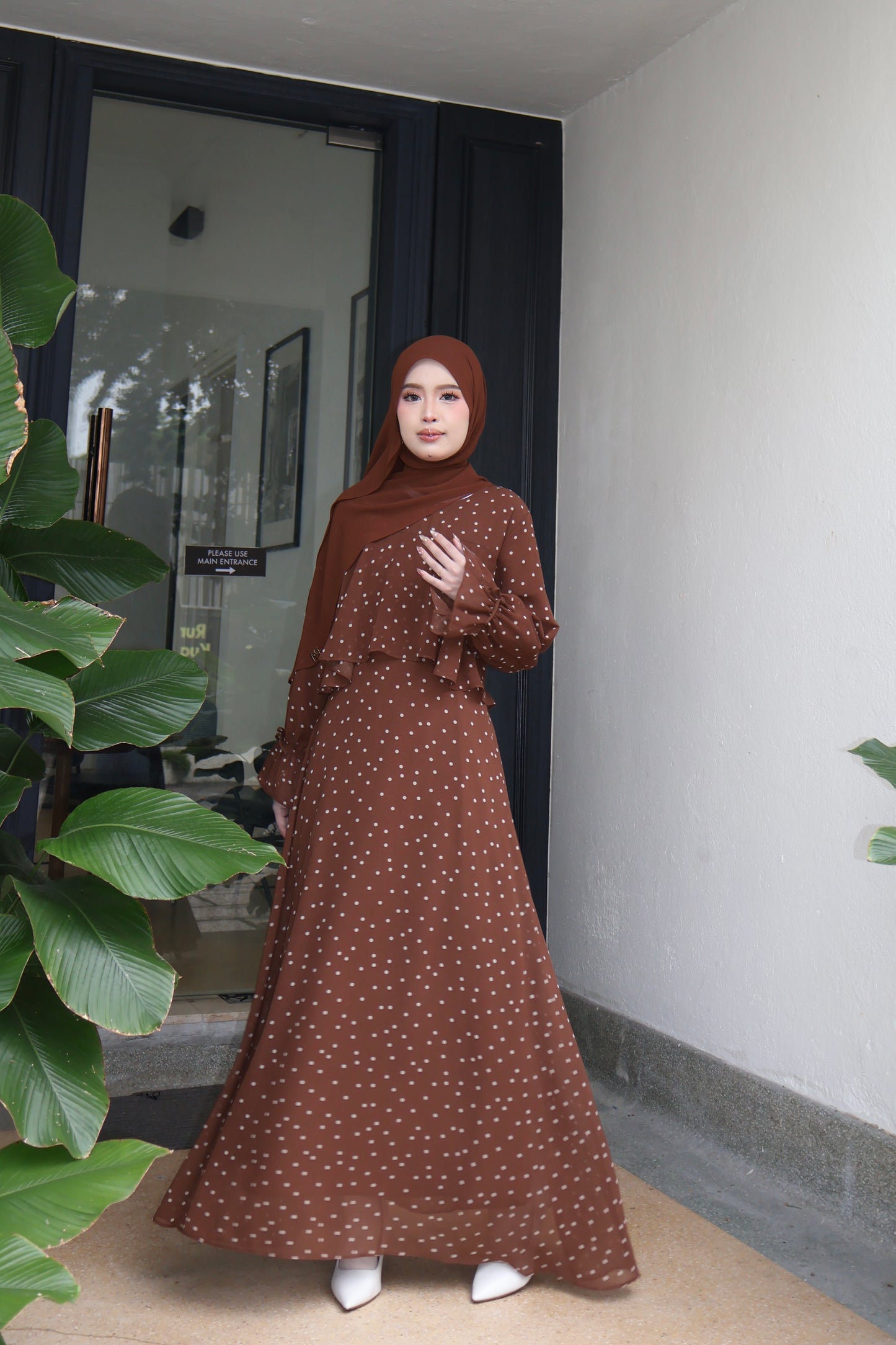 LILY POLKA IN CHOCO