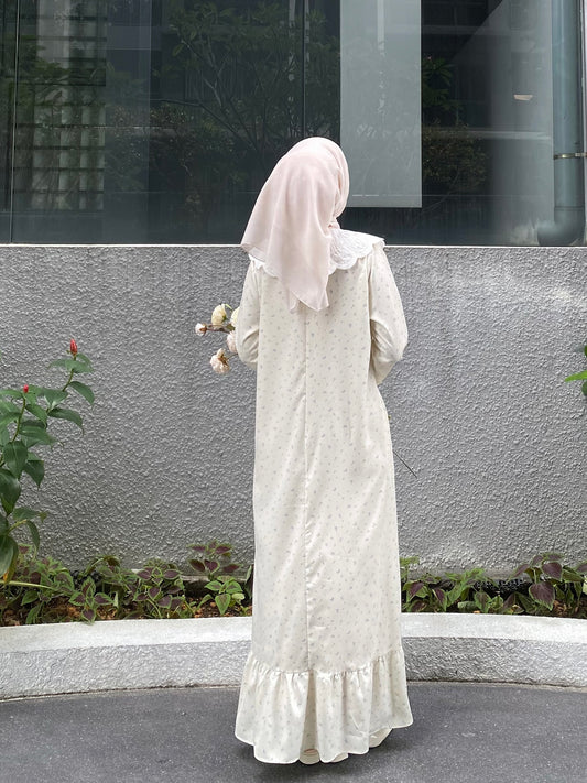 Rurose Dress in Cream
