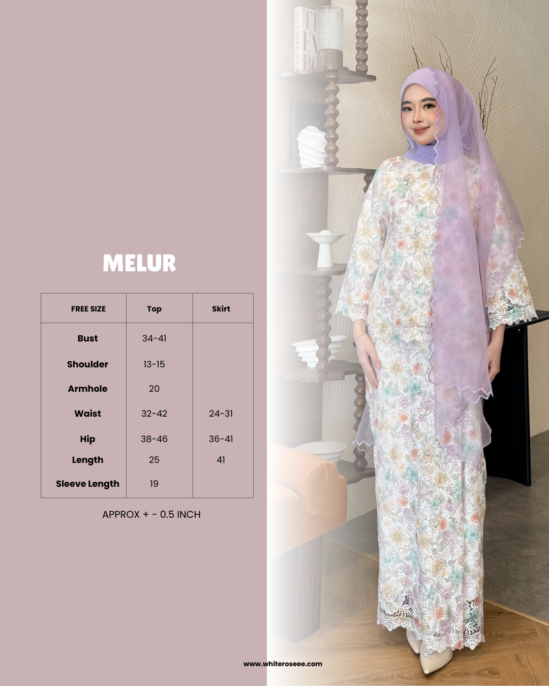 Melur in Secret Garden